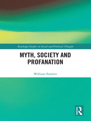 cover image of Myth, Society and Profanation